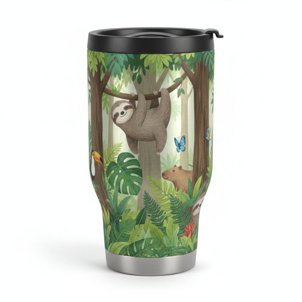 Endangered Species Travel Mug - Sloth
