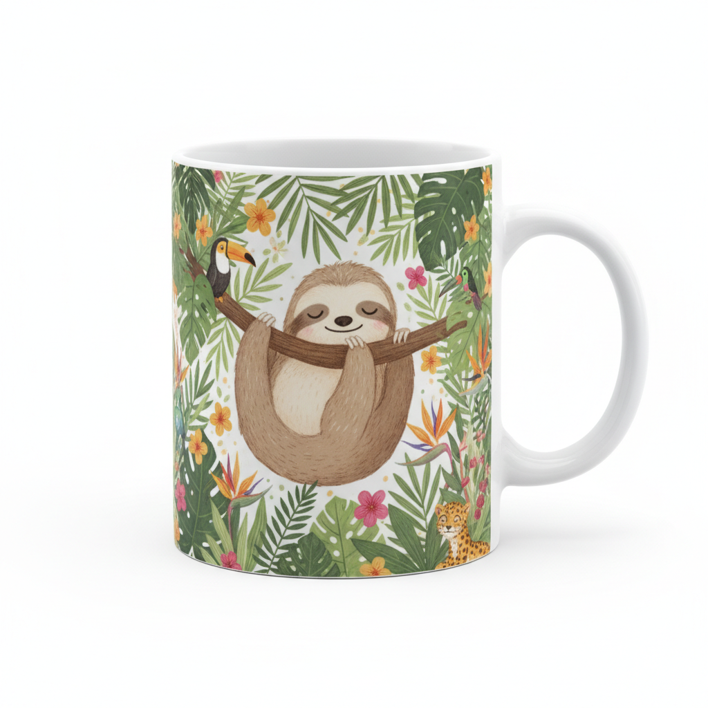 Endangered Species Coffee Mug - Sloth