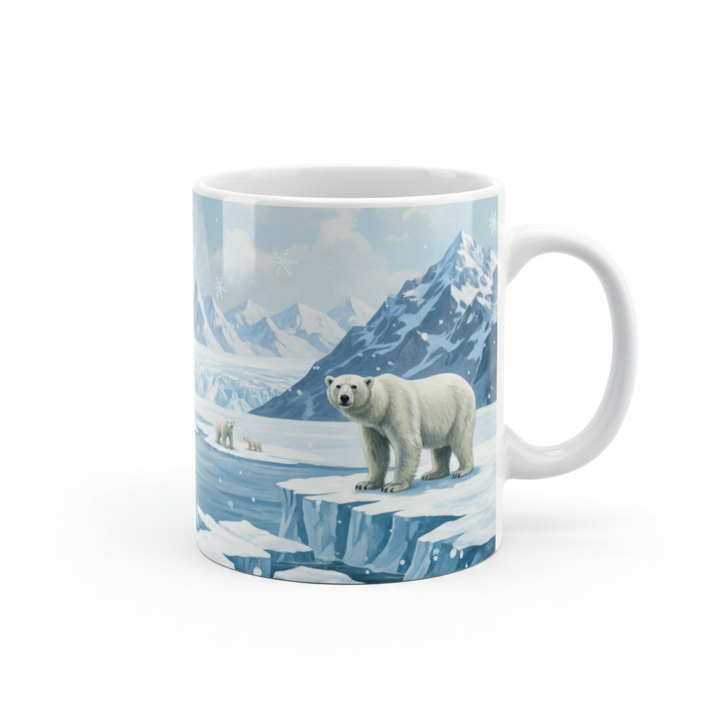 Endangered Species Coffee Mug - Polar Bear