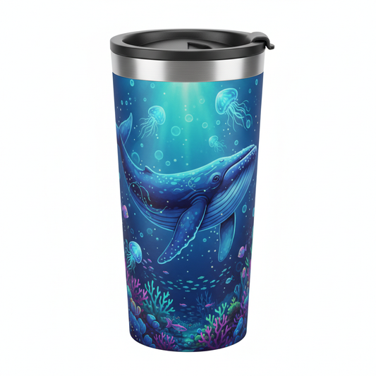 Endangered Species Travel Mug - Blue Whale