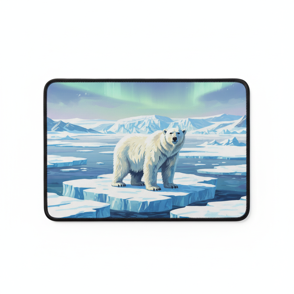 Endangered Species Mouse Pad - Polar Bear